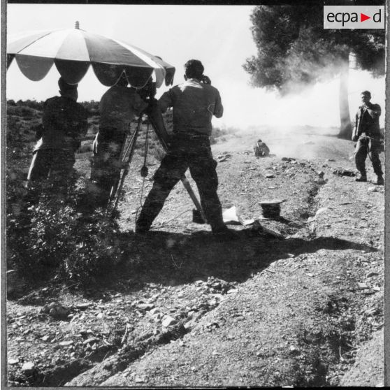 Rovigo. Tournage du film "Autodéfense".