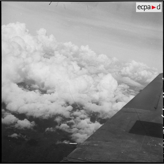 Vue aérienne du pays Thaï.