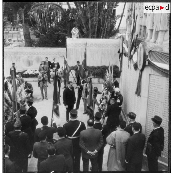 Alger. Commémoration du 8 novembre 1942.