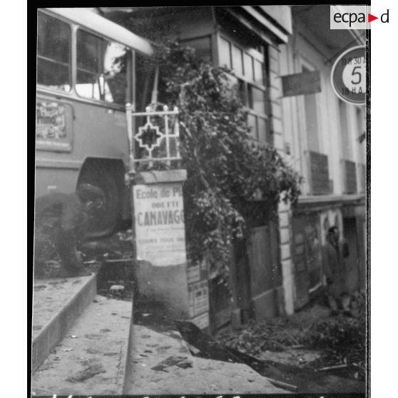 Alger. Les manifestations du 11 novembre 1960. Journée mouvementée.