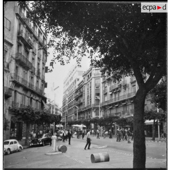 Alger. Les manifestations du 11 novembre 1960. Journée mouvementée.