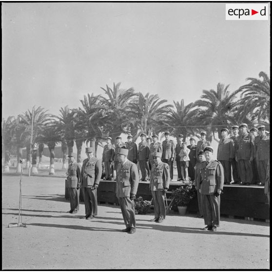 Beni-Messous. Centre d'instruction du train. Les personnalités.