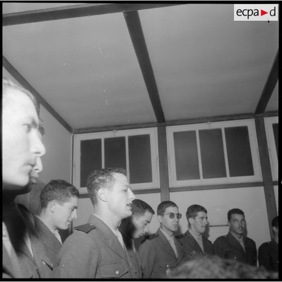 Chorale d'un centre de formation de la jeunesse algérienne (CFJA).