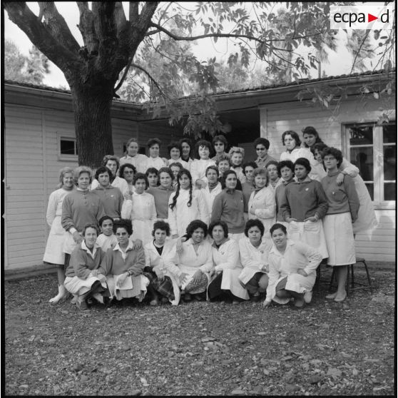 Maison Blanche. Les stagiaires des équipes médico-sociales itinérantes (EMSI).