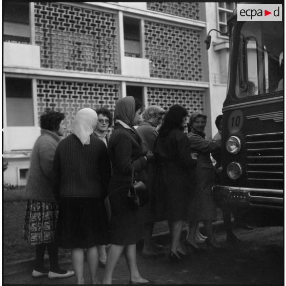 Maison Blanche. Les stagiaires des équipes médico-sociales itinérantes (EMSI).