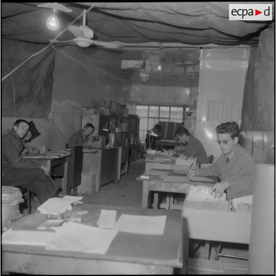 Rouïba. Etablissement régional du matériel (ERM). Une partie des bureaux.