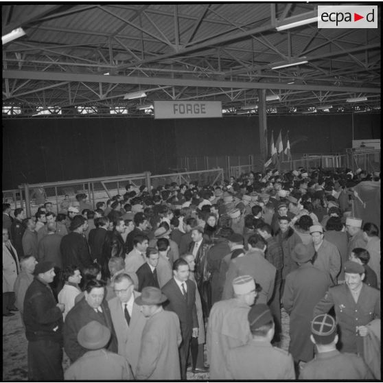 Maison Carrée. Etablissements régionaux du matériel (ERM) d'Alger. Visite des installations.