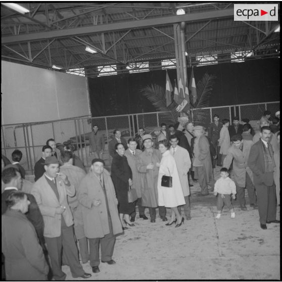 Maison Carrée. Etablissements régionaux du matériel (ERM) d'Alger. Visite des installations.