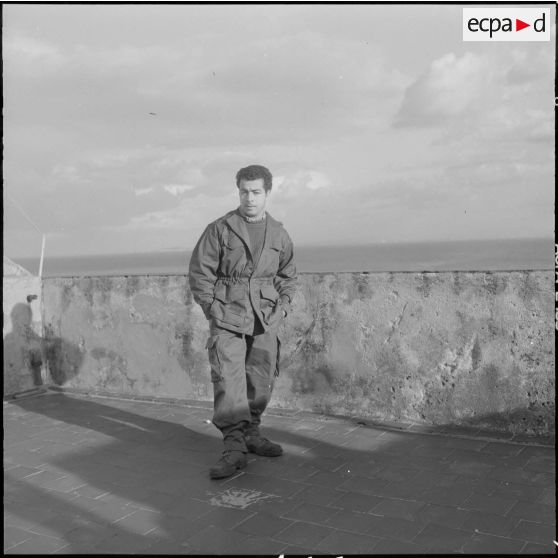 Portrait d'un algérien rallié à la France.