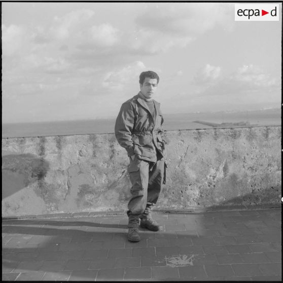 Portrait d'un algérien rallié à la France.