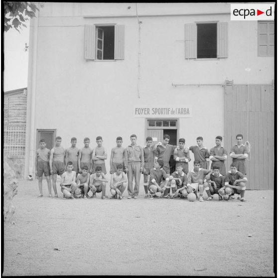 Inauguration du foyer sportif de l’Arba. [Description en cours]