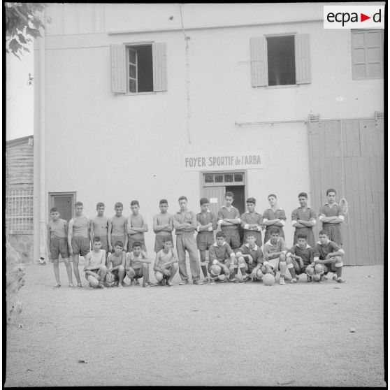 Inauguration du foyer sportif de l’Arba. [Description en cours]