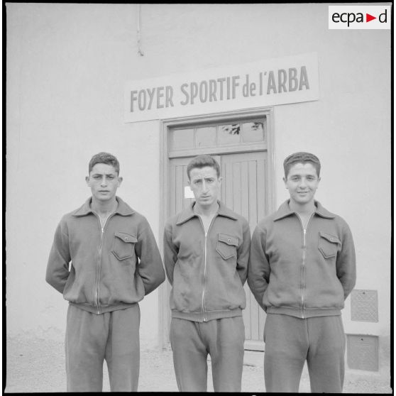Inauguration du foyer sportif de l’Arba. [Description en cours]