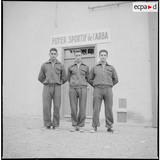Inauguration du foyer sportif de l’Arba. [Description en cours]