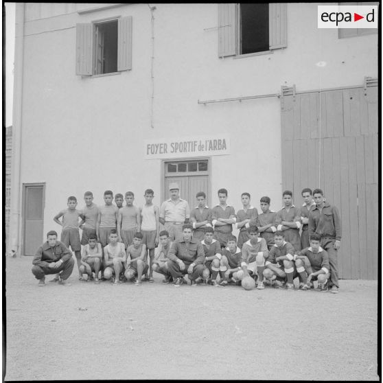 Inauguration du foyer sportif de l’Arba. [Description en cours]