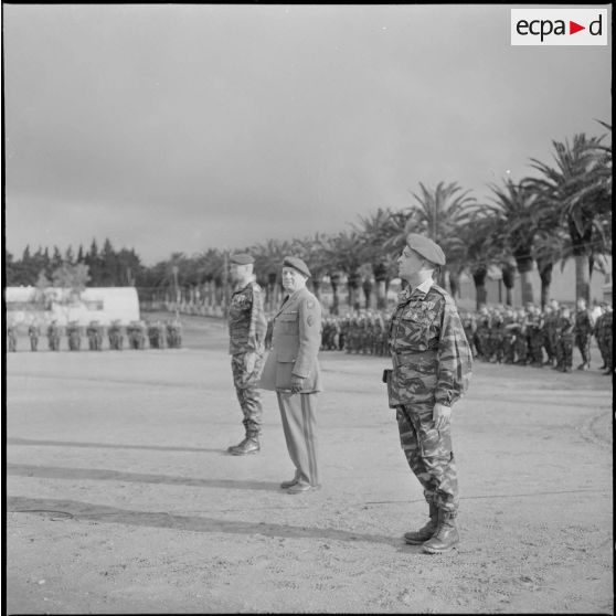 Beni-Messous. Camp Basset. Changement de commandement.