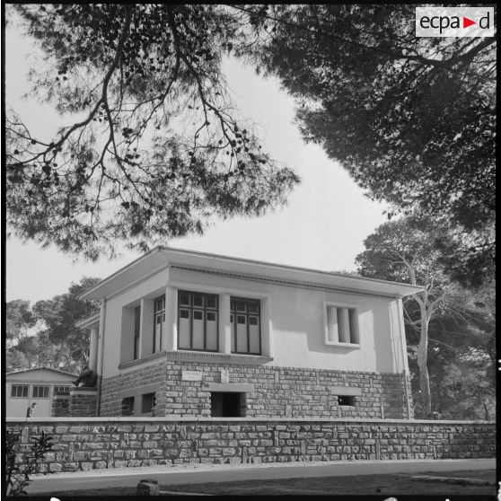 Bâtiment servant d'infirmerie dans la forêt de Sidi Ferruch.