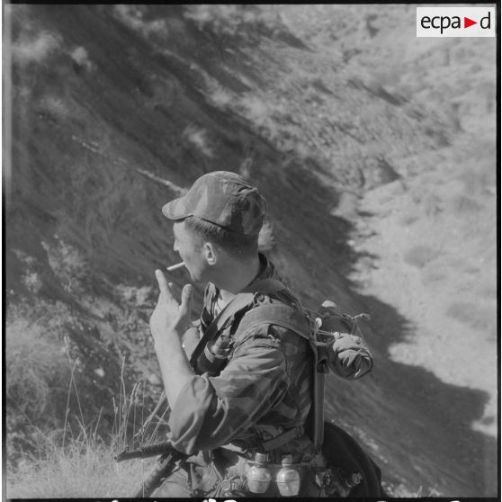 Région de Geryville. Groupement des commandos de marine en opération.