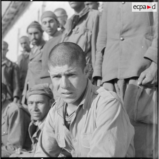 Aïn Sefra. Portrait d'un prisonnier rebelle.