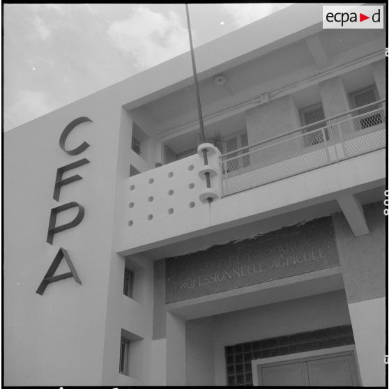 Attafs. Centre de formation professionnelle agricole (CFPA).