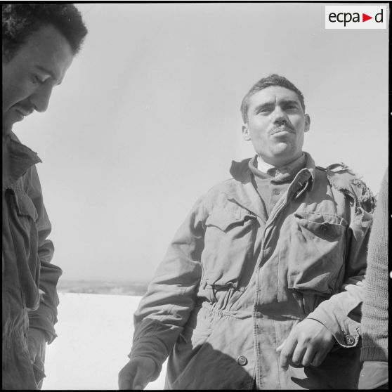 Portrait d'un caporal rebelle capturé sur le barrage marocain.