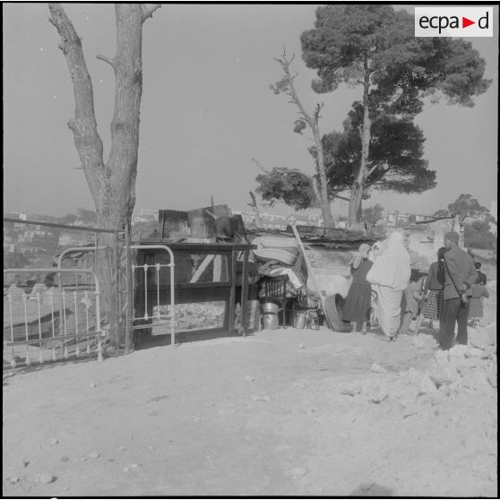 Alger. Déménagement de la cité Vinci.