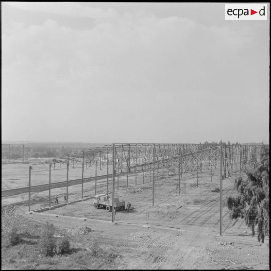 Maison Carrée. Etablissement régional du matériel (ERM). Ensemble des constructions.
