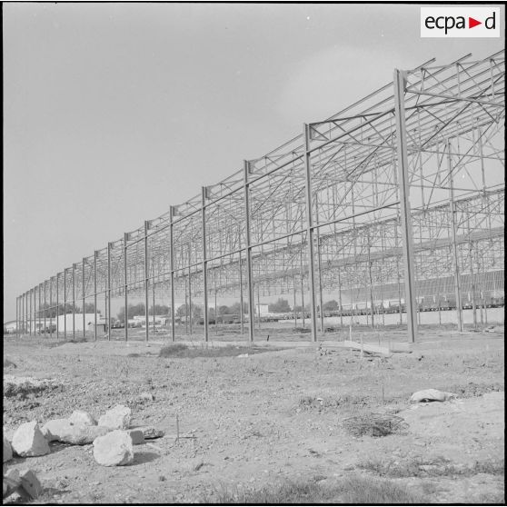 Maison Carrée. Etablissement régional du matériel (ERM). Ensemble des constructions.