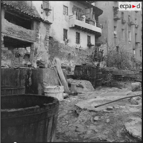 Constantine. Les tanneries.