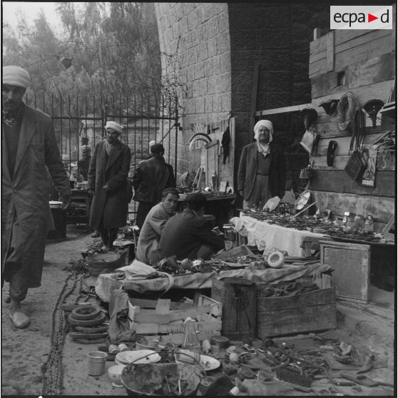 Constantine. Mode de vie dans la casbah.