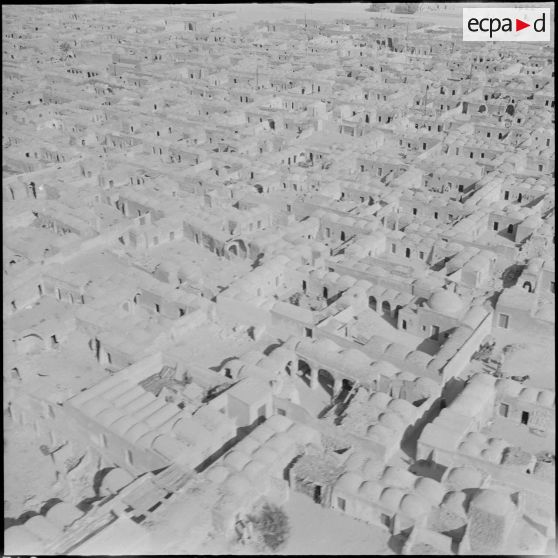 Vue aérienne d'El-Oued.