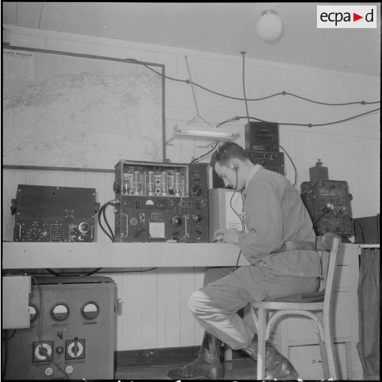 Alger. Compagnie de circulation routière n°210 (CCR 210).