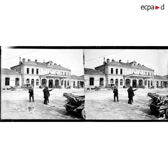 La gare d'Epernay. [légende d'origine]