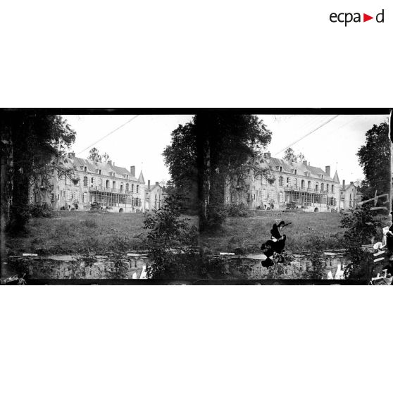 Le château de Vendières. [légende d'origine]