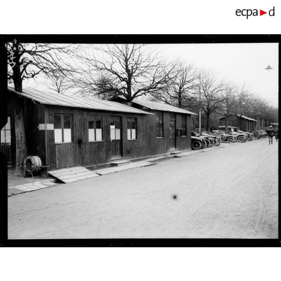 L'école des chauffeurs à Boulogne-sur-Seine. [légende d'origine]