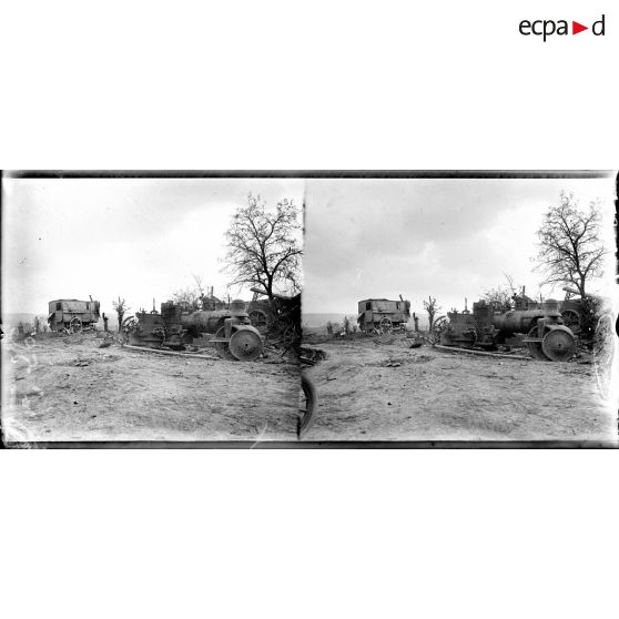 L'entrée du village de Marfaux. [légende d'origine]