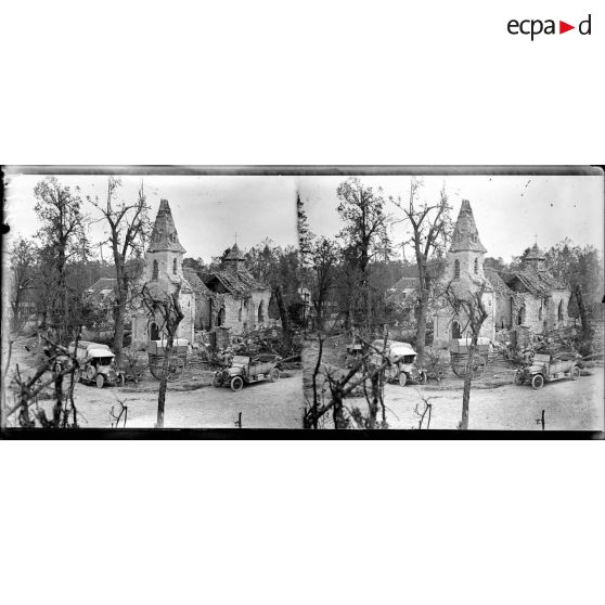 L'église d'Aubilly. [légende d'origine]