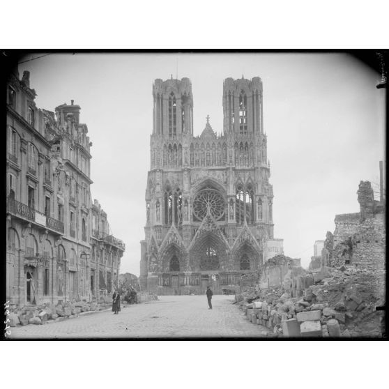 Reims. 1919. [légende d'origine]