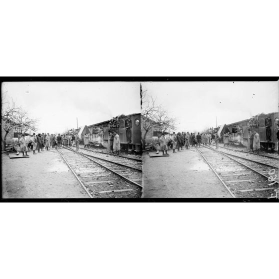 Le train du général Hamelin. [légende d'origine]