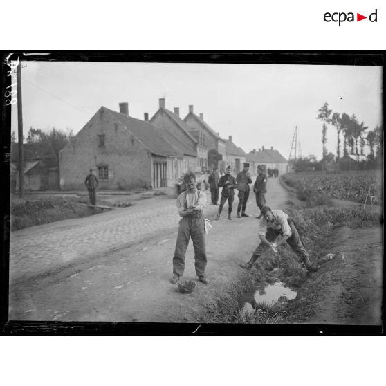 Belgique, cantonnement belge. [légende d'origine]