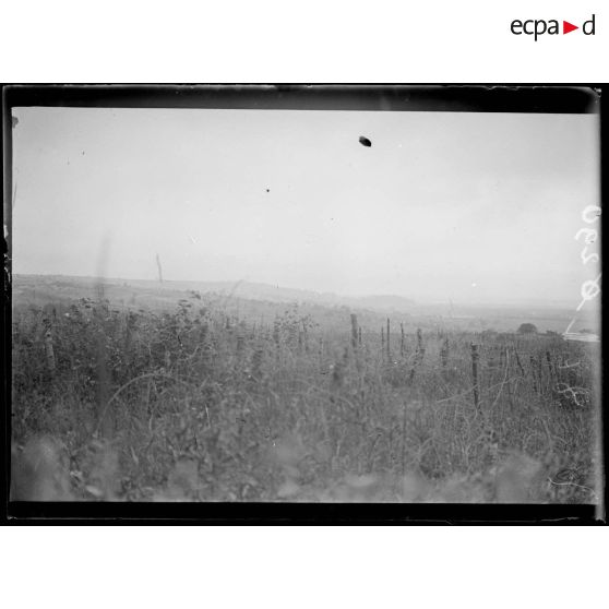 Région de Craonne. Vue prise sur le Plateau de Triangulaire. [légende d'origine]