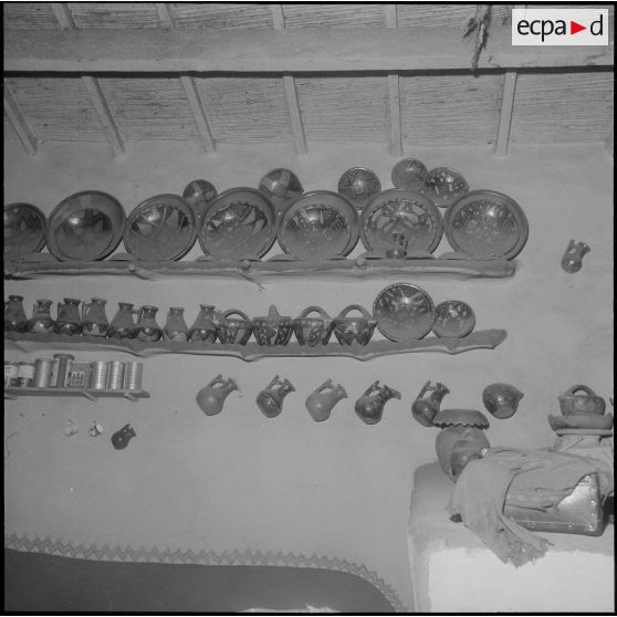 L'artisanat à l'intérieur des maisons Kabyles.