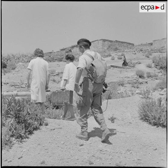 L'équipe médico-sociale itinérante (EMSI) d'Arris.