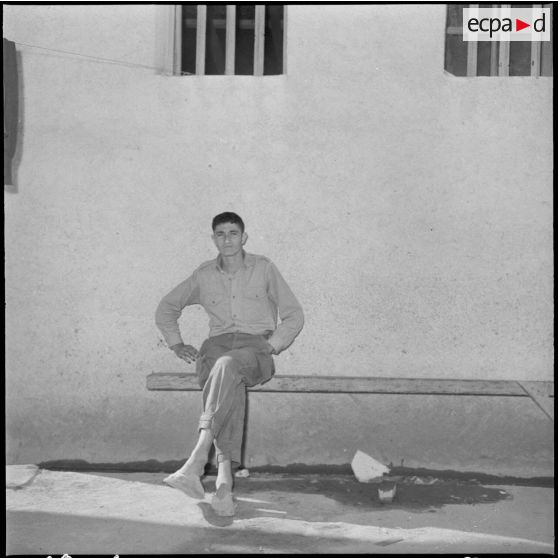 Portrait d'un prisonnier.