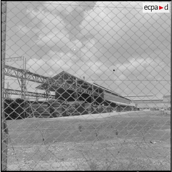 Vue générale du parcage.