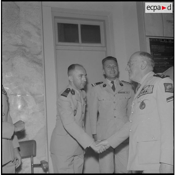 L'adieu du général Gambiez.