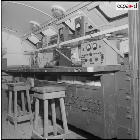 Camion de transmissions.