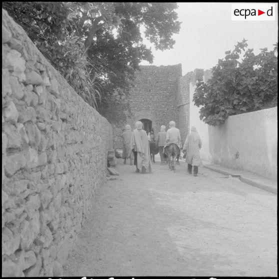 Une rue d'Aïn Mahdi.