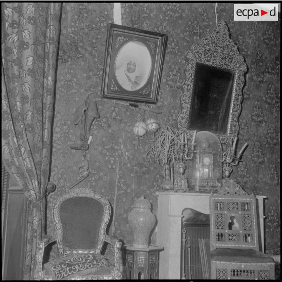 Mobilier de la salle de séjour de Kourdane.