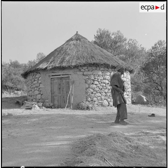 Une maison de paysan Kabyle.